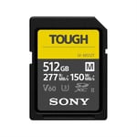 Genuine Sony 512GB M-Series Tough SD SDXC Card UHS-II, 277MB/s, V60, UK Seller