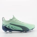 Puma One 20.1 FG/AG Womens Mist Green Football Boots - Size UK 8