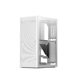 Ssupd Meshlicious Mini ITX Case - Tempered Glass - White - PCIE 3.0