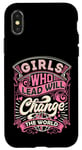 Coque pour iPhone X/XS Girls Change the World Leader féminin positif