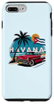 Coque pour iPhone 7 Plus/8 Plus Cuban Flag Cuba Miami Havana Spanish Latino Caribbean Island