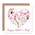 Mothers' Day Pretty Pink Stuff Blank Greeting Card With Envelope