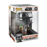 Star Wars Pop Mandalorian with Chrome Figure