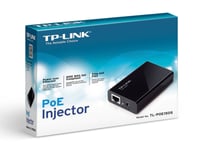 TP-LINK PoE (Power over Ethernet) Injector TL-POE150S. EU plug with UK adaptor