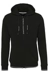 Armani Exchange French Terry Hoodie Sweat-Shirt À Capuche, Noir (Black 1200), X-Large Homme