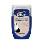 Dulux Easycare Washable & Tough Matt Paint Soft Stone - Roller Tester 30ml