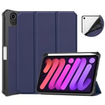 iPad Mini 8.3&quot; 2021 (6th Gen) Pen Holder Case  Navy