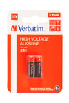 VERBATIM ALKALINE BATTERY 12V 23A (MN21/A23) 2 PACK