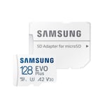 SAMSUNG 128GB MicroSD EVO PLUS minneskort