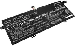 Kompatibelt med Lenovo IdeaPad 720s-13IKB (81A80093GE), 7.68V, 6200 mAh