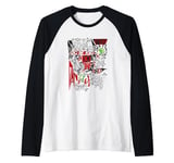 Invader Zim Do The Robot Gir Raglan Baseball Tee