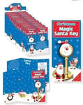 Christmas Magic Santa Key with Xmas Poem Christmas Eve box Fillers