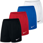 Nike Women Park II Knit Shorts - Royal Blue/White, M