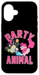 iPhone 16 My Little Pony: Friendship Is Magic Pinkie Pie Party Animal Case