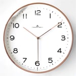 YIBOKANG Modern Minimalist Wall Clock, Living Room Nordic Luxury Clock, Wall-mounted Creative Home Bedroom Silent Home Quartz Clock (Color : 1)