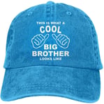 Eoinch This is What A Cool Big Brother Looks Like Sandwich Cap Denim Hats Baseball Cap