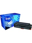 Clover FREECOLOR - Black- Toner Cartridge - Lasertoner Sort