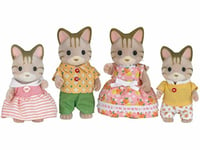 Calico Critters dolls island cat family FS-26 w/Tracking# New Japan