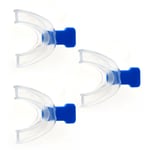 3PCS Snoring Mouthpiece Prevent Teeth Grinding Silicone Health Sleeping Tool FST