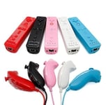 Kompatibelt med Wii & Wii U Handkontroll-Set Motion Plus Bulk Rosa