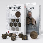 Witcher Vesemir the Sword Master Poly Black /Gold (7) Terningsett - Rollespill fra Outland