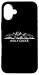 iPhone 16 Plus Wolf Creek Colorado Ski Resort Mountain Silhouette Case