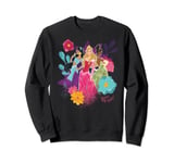 Disney Princess Jasmine Aurora and Tiana Strong at Heart Sweatshirt