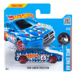 HOT WHEELS HW RACE TEAM 6/10 2008 LANCER EVOLUTION TRACK STARS 6/250 DHP42