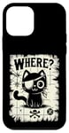 iPhone 12 mini Where Funny Pirate Cat Pirates Treasure Map Eye Patch Kitten Case