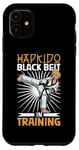 Coque pour iPhone 11 Ceinture noire en cours - Hapkido