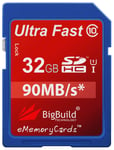 32GB Memory Card For FujiFilm FinePix S4800 JV500 Camera 16GIG SD SDHC Class 10