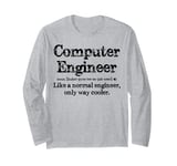 Funny Computer Engineer Idea for Computer Engineer Long Sleeve T-Shirt