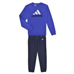 adidas Sportoverall Essentials Big Logo Fleece Jogger Set Marin barn