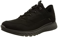 ECCO Exostride M Low GTX TEX Sneaker Homme, Noir Black 1, 41 EU