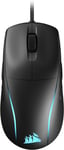 M75 Wired RGB Souris de Jeu FPS Légère - 26 000 DPI - Boutons Latéraux Interchangeables - PC - Noir