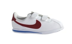 Nike Childrens Unisex Cortez Basic SL Kids White Trainers - Multicolour Leather (archived) - Size UK 12.5 Kids