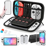 Estuche Funda Pour Nintendo Switch &amp; Oled Joycon Nitendo Swich Joy Con Protection Game Console Case Accessoires Cover Shell Skin, White- Chine