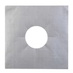 Lot de 4 Feuilles de Protection "Gazinière" 27cm Gris