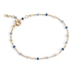 Enamel Lola Marine Armbånd 18 kt. Gullforgylt sølv B66G_2_Marine - Dame - 925 sterling silver