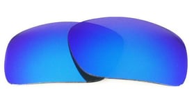 NEW POLARIZED REPLACEMENT ICE BLUE LENS FOR OAKLEY OIL DRUM SUNGLASSES