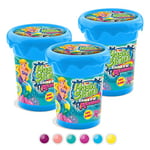 Craze Magic Slime SIRÈNE - Slime Enfant Kit Slime 3X Boîtes 150ml avec Figurine sirène à l'intérieur - Jouet Sirène, Couleurs aléatoires