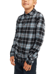 Jack & Jones Kids' Classic Collar Shirt, Goblin Green