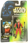 Star Wars Power of the Force Nien Nunb Green Card Kenner 1997 Japan Sticker