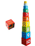 Pippi Langstrømpe Pippi Stacking Cubes Multi/patterned