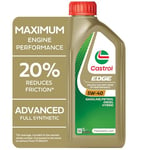 Castrol EDGE 5W-40 Engine Oil 1L, White