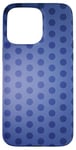 Coque pour iPhone 15 Pro Max Dégradé de couleur bleu à pois