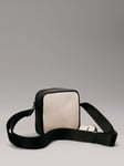 Calvin Klein Nylon Cube Crossbody Bag, Travertine