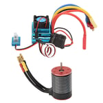 RC Borstlös Motor ESC Set Professionell Vattentät Hög Vridmoment 3650 Borstlös Motor 120A ESC Combo Set för RC Bil 3600KV