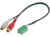 Cable Autoradio Adaptateur RCA - Renault