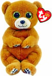 Ty Toys Beanie Babies Bear Duncan - 15 CM, Brown,2009127